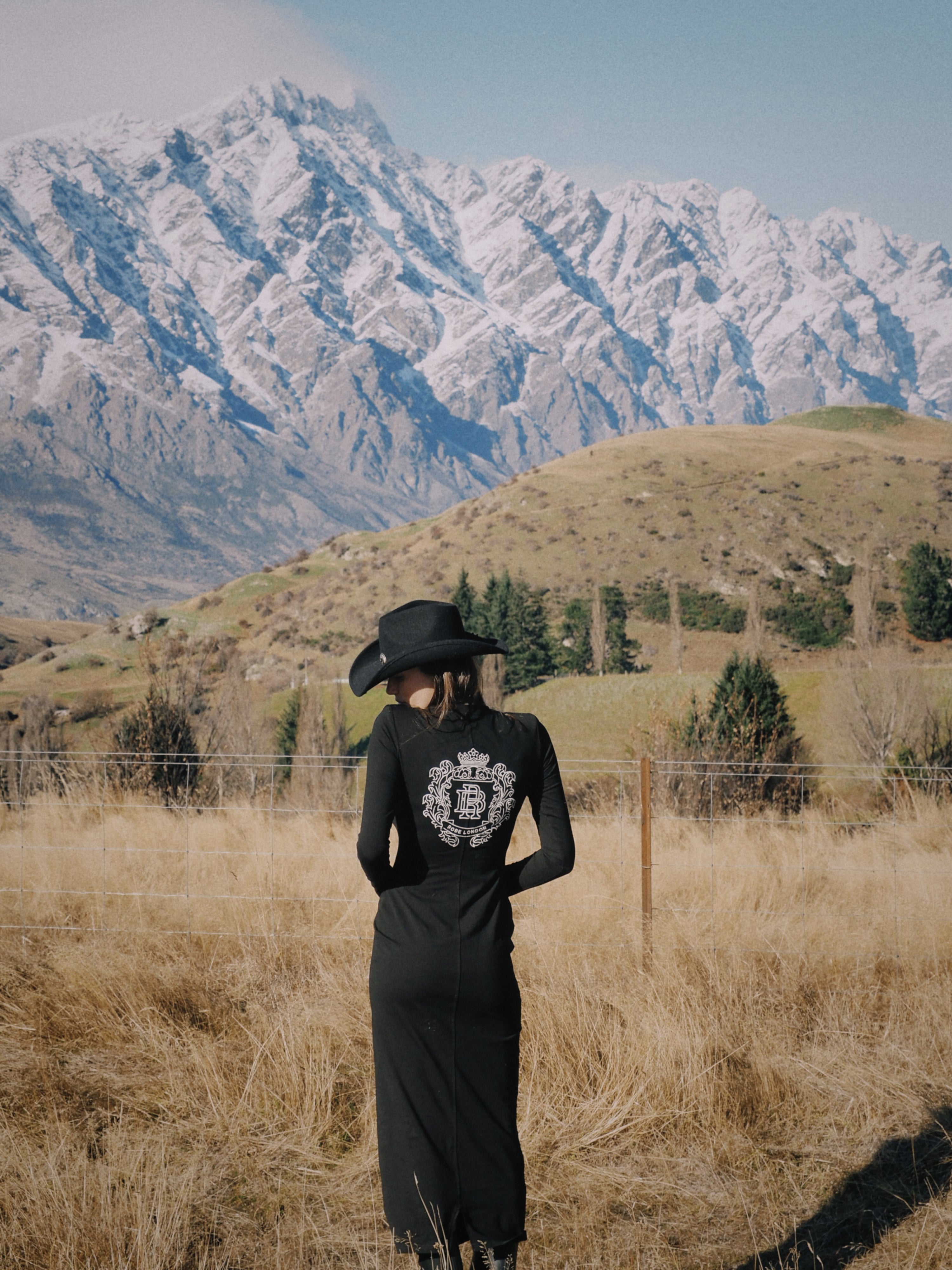 COTTON MONOGRAM MAXI